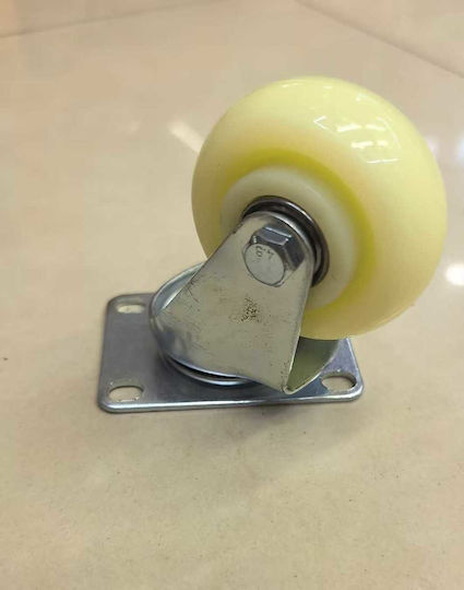 Furniture Wheel Polypropylene White