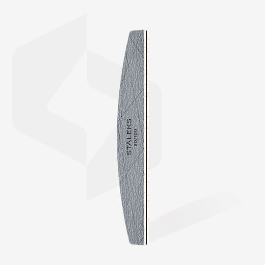 Staleks Smart 40 Metal Nail File Crescent 80/100 Grit 25 Pieces