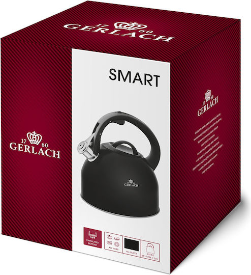 Gerlach Βραστήρας Ανοξείδωτος 2800ml Gerlach Βραστήρας Ανοξείδωτος 2800ml