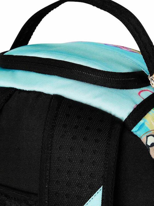 Sprayground School Backpack Junior High-High School with Water Bottle Holder Spongebob Big Ocean Party 29 x 15 x 45cm