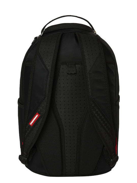 Sprayground Ученическа Раница За Гимназия Shark Central Wht Stencil Shark Blk Nylon