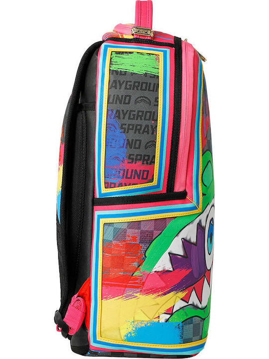 Sprayground New Gary Ученическа раница за гимназия с джоб за бутилка Shark Bear Beast 29 x 15 x 45.7см