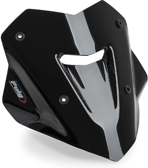 Black New Generation Sport Motorcycle Windscreen Aprilia Tuono 457 26 22690n Puig