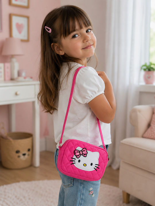 Kinder Tasche Umhängetasche Rosa 16x12cm