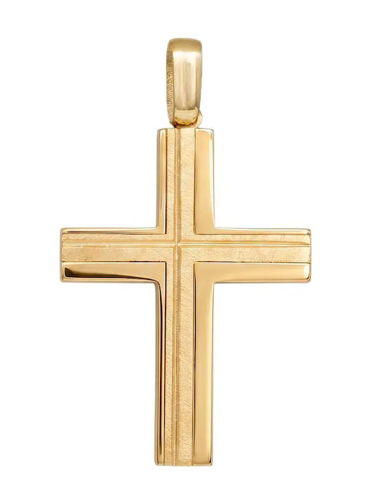 Gold Cross 9K Double Sided Gold Cross 9K Double Sided