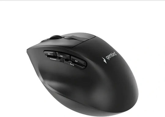 Gembird MUSW3-9B-01 Ασύρματο Εργονομικό Bluetooth Ποντίκι Μαύρο