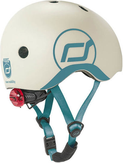Scoot & Ride Детско пате Highwaykick 1 & Каска XXS Steel - Ash за 5+ години Сив