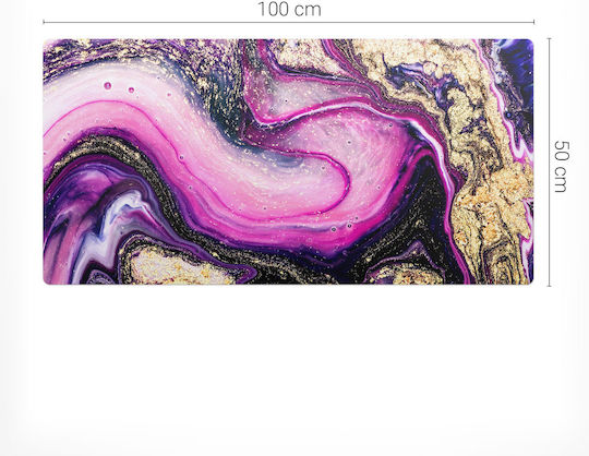 Suport Antiderapant Mouse Tastatură Abstract Swirl 100x50 Cm