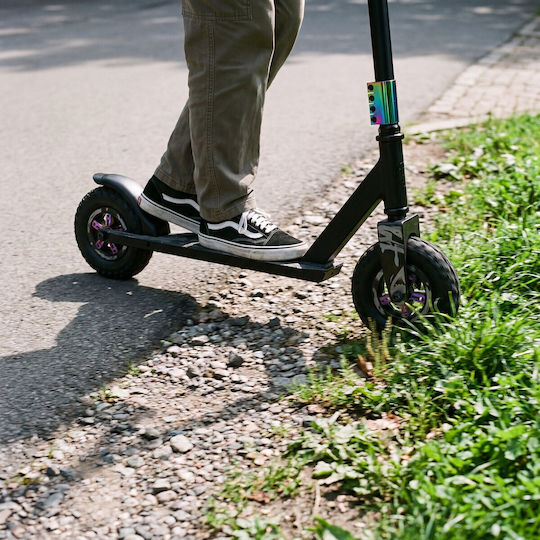 Nils Kids 2-Wheel Freestyle Scooter Black