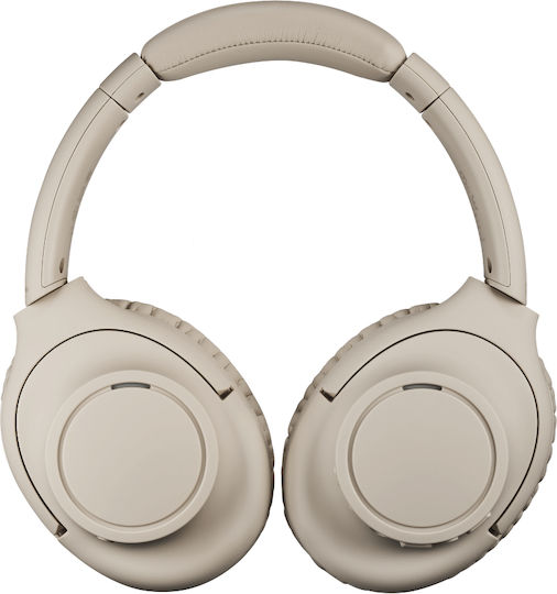 Audio Technica ATH-S3000BT Wireless / Wired Over Ear Headphones and Quick Charge Beige