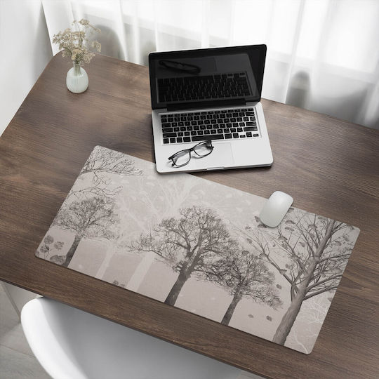 Mouse Pad Desk Laptop Keyboard Wooden Engraving 90x45 Cm