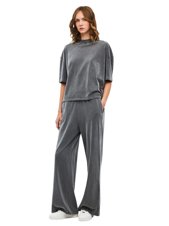 Γυναικείο Oversized T-shirt Grey