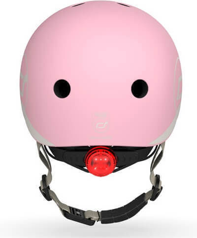 Scoot & Ride Kinderroller Highwaykick 1 & Kranos XXS Rosa 3-Rad mit LED-Beleuchtung für 5+ Jahre Rossa