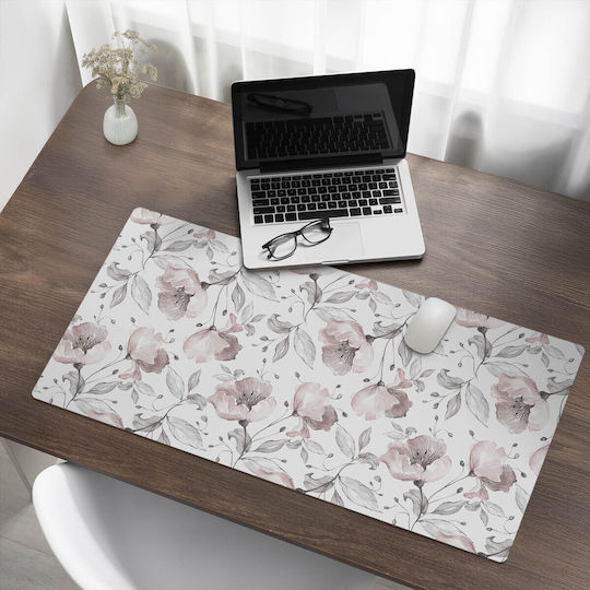 Moderner Schreibtischunterlagen Arbeit Abstand Vintage Blumenmuster 100x50 cm