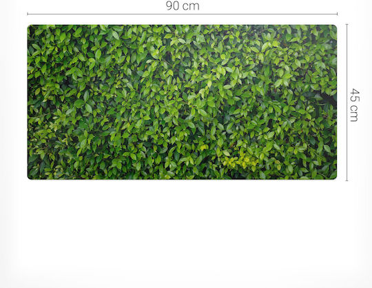 Durable Non-Slip Desk Mat Green Wall Sheet 90x45 Cm