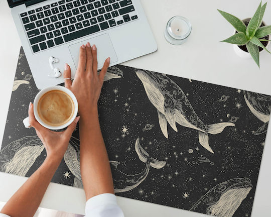 Αντιολισθητικό Mouse Pad Gaming Whales In Space 90x45 Cm