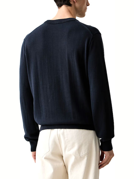 Calvin Klein Herrenblusen Langarm Pullover Blau Calvin Klein Herrenblusen Langarm Pullover Blau