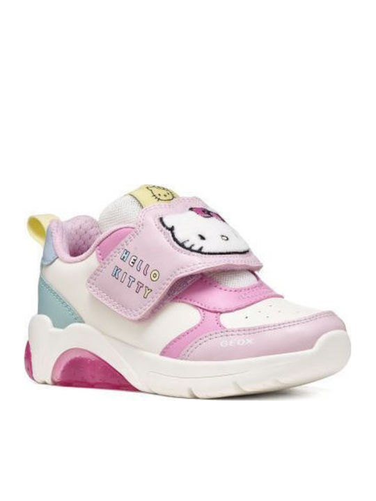Fadinlight Fadinlight Παιδικά Sneakers Ανατομικά με Φωτάκια Ροζ