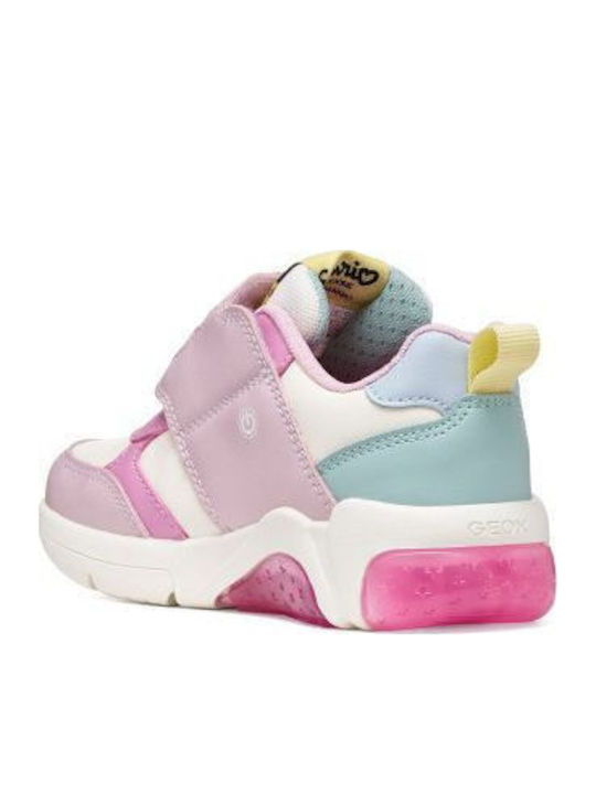 Fadinlight Fadinlight Παιδικά Sneakers Ανατομικά με Φωτάκια Ροζ