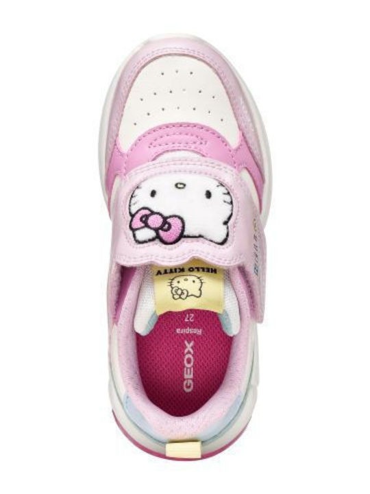 Fadinlight Fadinlight Παιδικά Sneakers Ανατομικά με Φωτάκια Ροζ