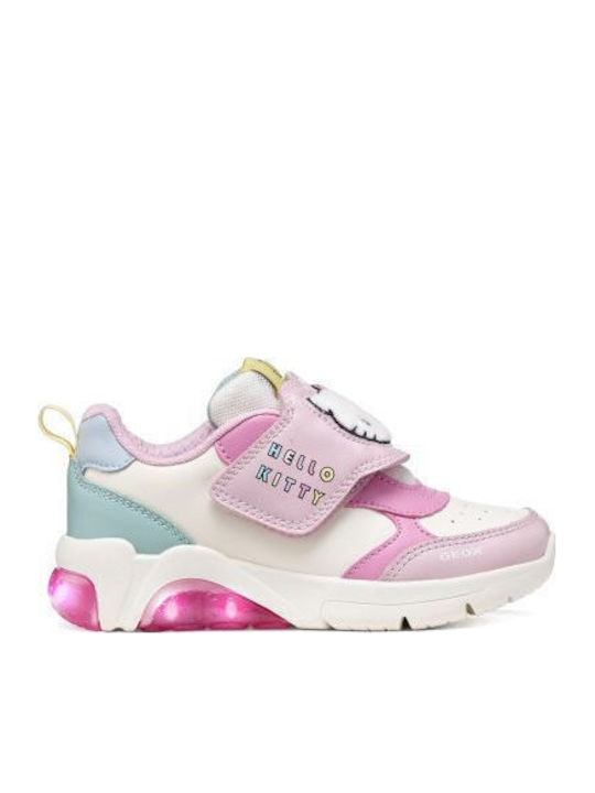 Fadinlight Fadinlight Παιδικά Sneakers Ανατομικά με Φωτάκια Ροζ