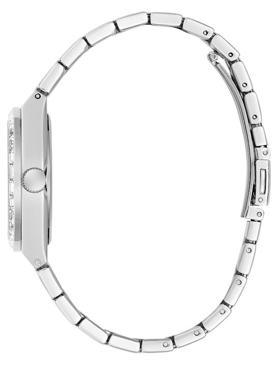 Guess Vera Damenuhr mit Batterie und Metall-Armband