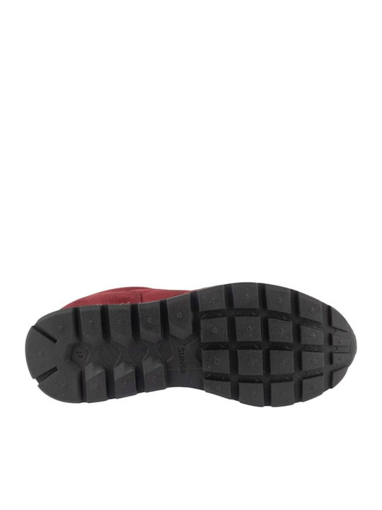 Women's Burgundy Sneakers
