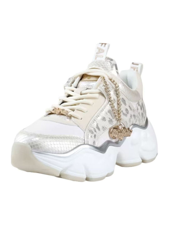 Buffalo Binary Chunky Sneakers Beige