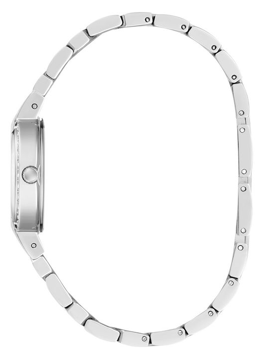 Guess Viola Damenuhr 21mm Batterie mit Silber Metall-Armband