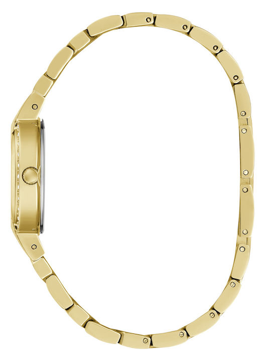 Guess Viola Women's Watch 21mm Battery with Gold Metal Bracelet