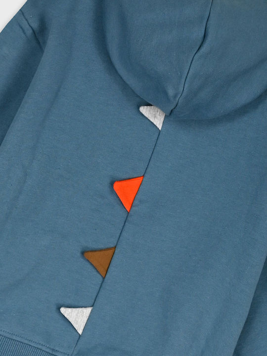 Kids Sweatpants Set With Jacket Paprika