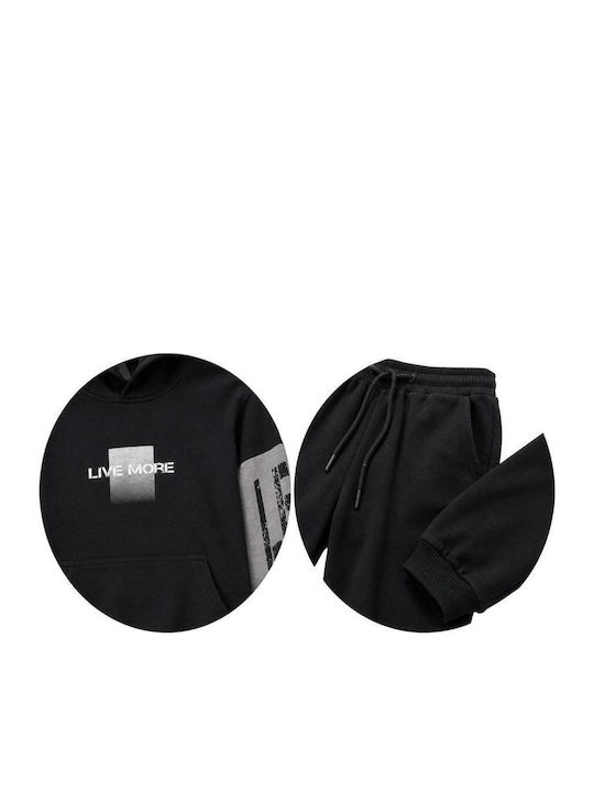Kids Tracksuit Black 2 Pieces