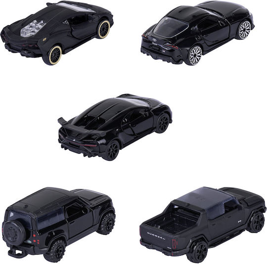 Majorette Αυτοκινητάκι BLACK EDITION 5-PACK 1:64 8502005000 1:64