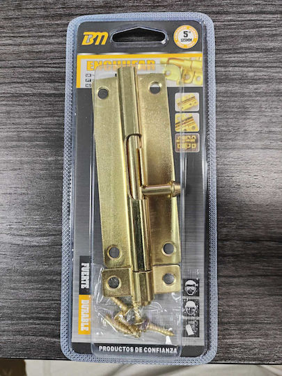 Door Bolt 125mm Gold