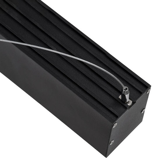 kelvo Orion White LED Ceiling Light With Warm To Cool White Light 120x5cm