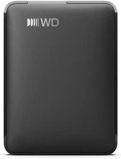 Western Digital Elements USB-C Εξωτερικός HDD 1.0TB 2.5" Μαύρο