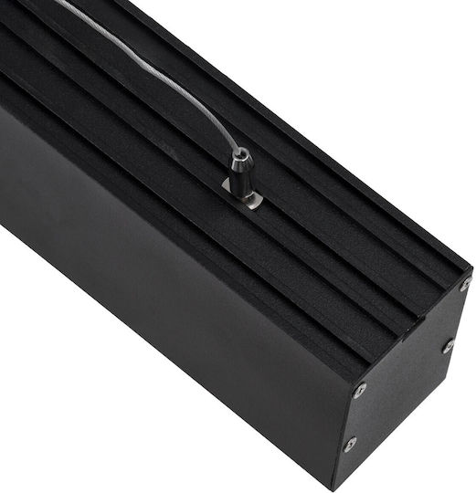 kelvo Orion White LED Ceiling Light With Warm To Cool White Light 120x5cm