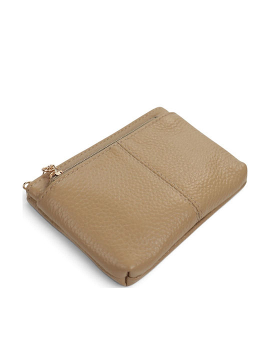 Leather Women's Wallet Brown