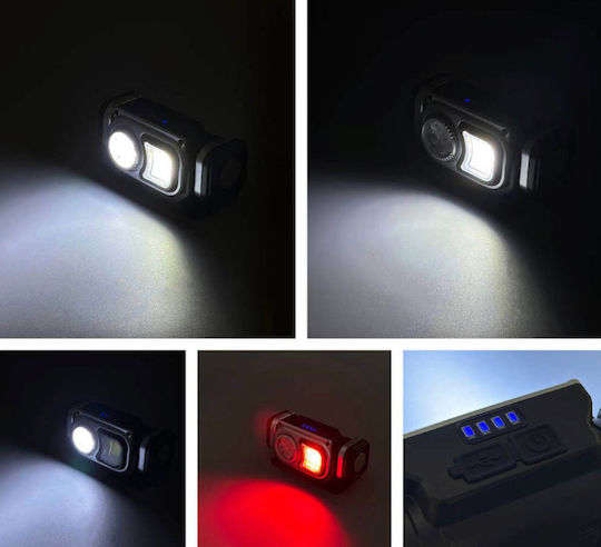 Rechargeable Head Flash Light LED Dual Function