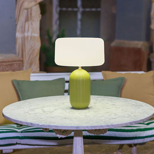 NewGarden Tabletop Solar Light 200lm with Warm White Light 3000K 27.8x27.8x40.7cm