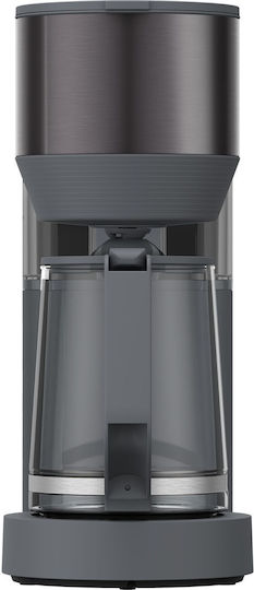 Grundig Programmable Filter Coffee Maker 1000W Dark Inox