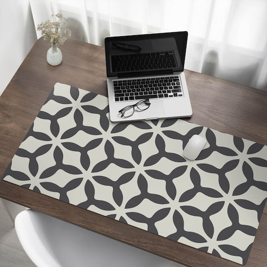 Modern Geometric Factory Table Rug Flowers Desk 120x60 Cm