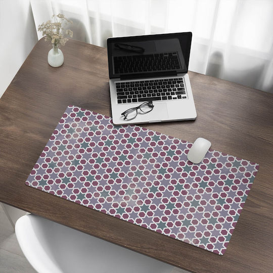 Covoraș Protector Universal pentru Echipament Calculator Design Geometric 90x45 Cm