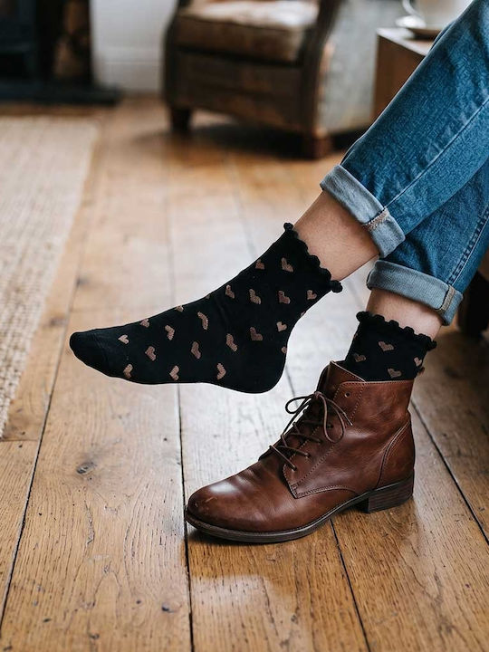 Enrico Coveri Women's Black Socks