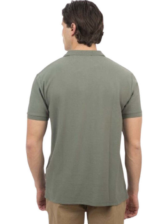Polo Short Sleeve Blouse Forest Green