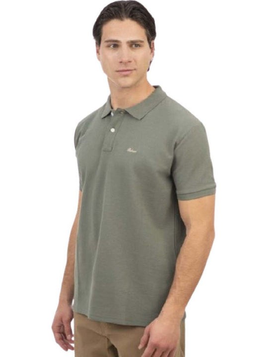 Polo Short Sleeve Blouse Forest Green