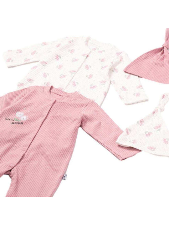 Evita Evita Baby-Strampler Mit Kappe Sapio Mílo 2 Stück