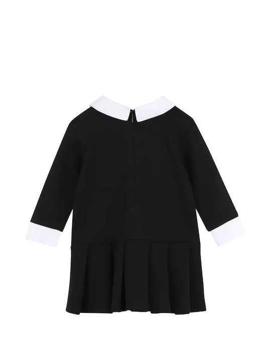 Kinderkleid Langärmelig Schwarz