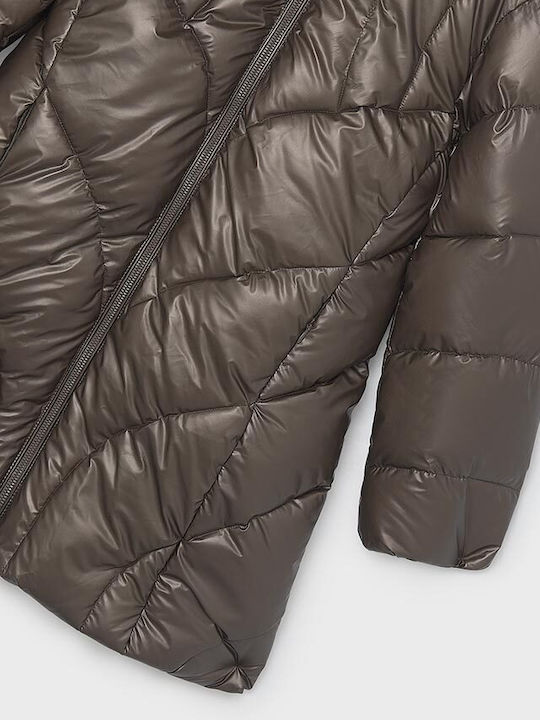 Kinderjacken & Winterjacken Casual Lang Schokolade