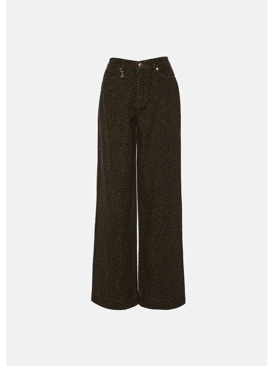 Women's Jean Pants Brown